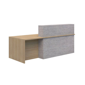 ACCENT Block Reception Counter with Wheelchair Access 2400L